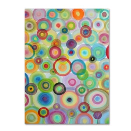 Sylvie Demers 'Bulles' Canvas Art,35x47